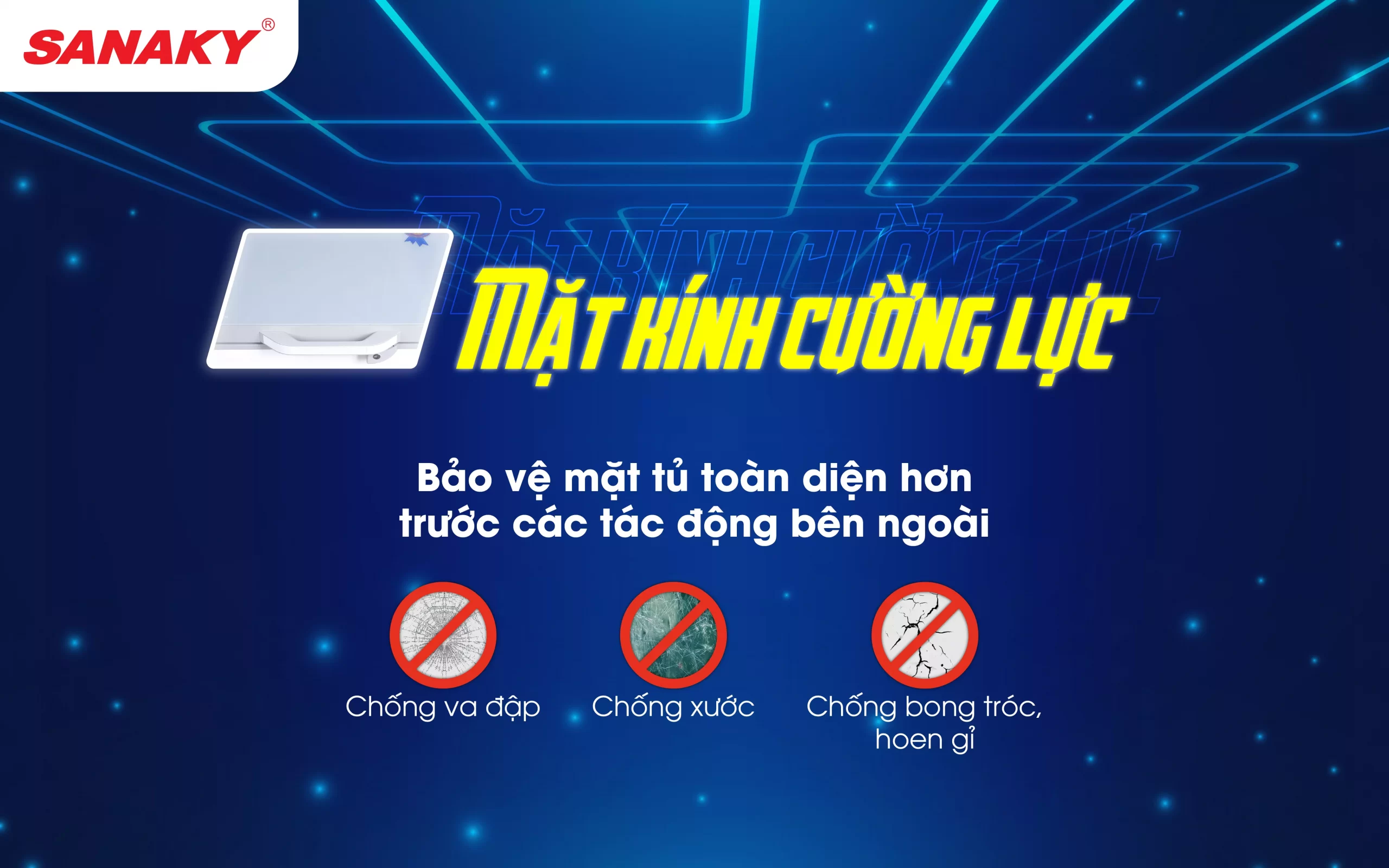 Tủ đông Sanaky 410 lít VH-5699HYK Tủ đông Sanaky 410 lít VH-5699HYK