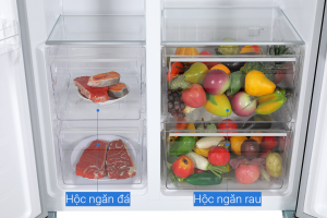 Tu Lanh Sharp Inverter 442 Lit Sj Sbx440vg Bk