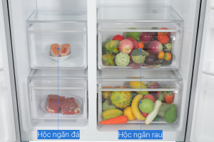 Tu Lanh Sharp Inverter 532 Lit Sj Sbx530vg Bk