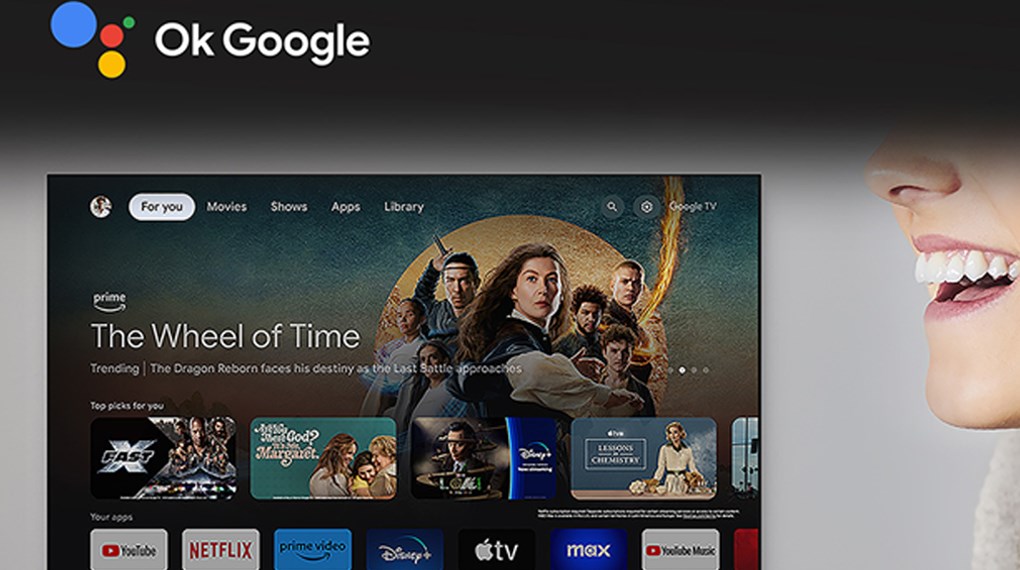 Google Tivi OLED Sony 4K 65 inch K-65XR80 Google Tivi OLED Sony 4K 65 inch K-65XR80