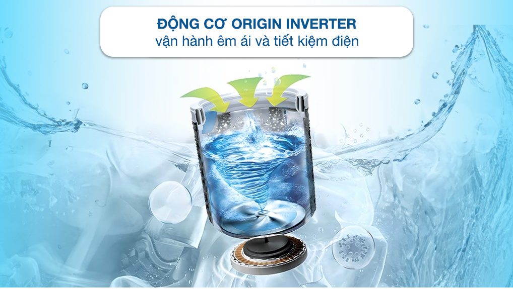 Máy giặt Toshiba Inverter 12 kg AW-DUK1300KV (MK) - Công nghệ tiết kiệm điện Máy giặt Toshiba Inverter 12 kg AW-DUK1300KV (MK) - Công nghệ tiết kiệm điện