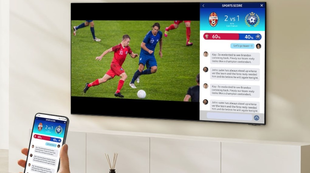 TIỆN ÍCH - Smart Tivi Neo QLED Samsung 4K 85 inch QA85QN85D