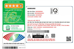 Smart Tivi QLED Samsung 4K 50 inch QA50Q60D