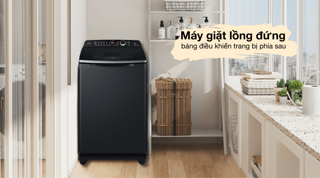 Máy giặt Aqua Inverter 11 kg AQW-DR110JT BK - Thiết kế Máy giặt Aqua Inverter 11 kg AQW-DR110JT BK - Thiết kế
