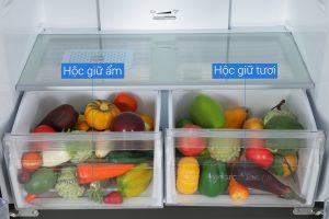 Tủ lạnh Aqua Inverter 469 lít AQR-M536XA(GB)