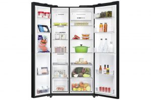 Tủ lạnh Aqua Inverter 646 lít AQR-S682XA(BL)