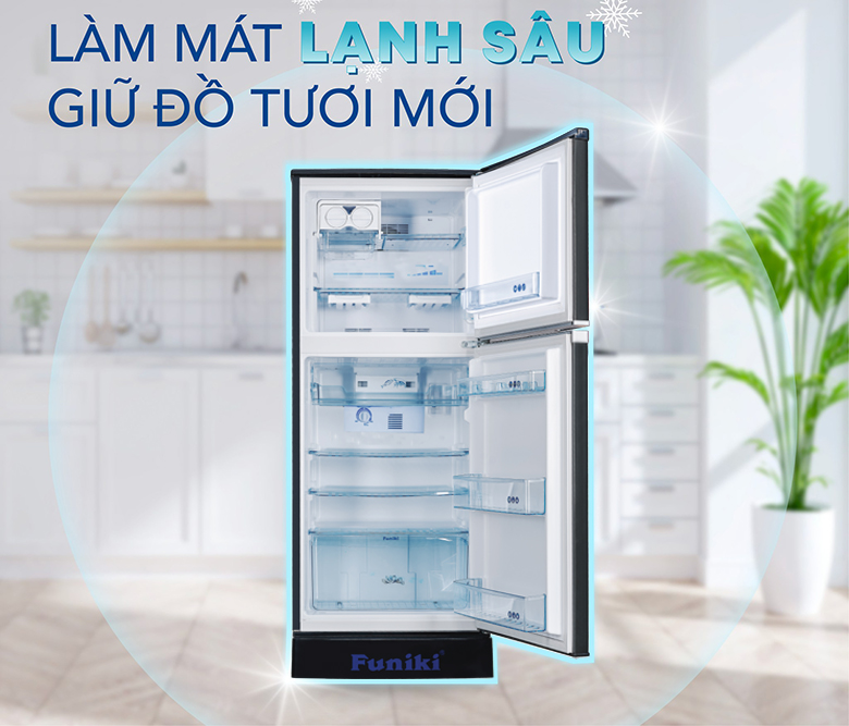 Tủ lạnh Funiki FR-152CI.1 làm lạnh đa chiều