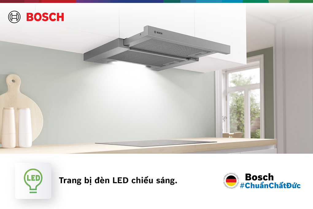 Đèn LED - Máy hút mùi âm tủ Bosch DFT63AC50 Đèn LED - Máy hút mùi âm tủ Bosch DFT63AC50