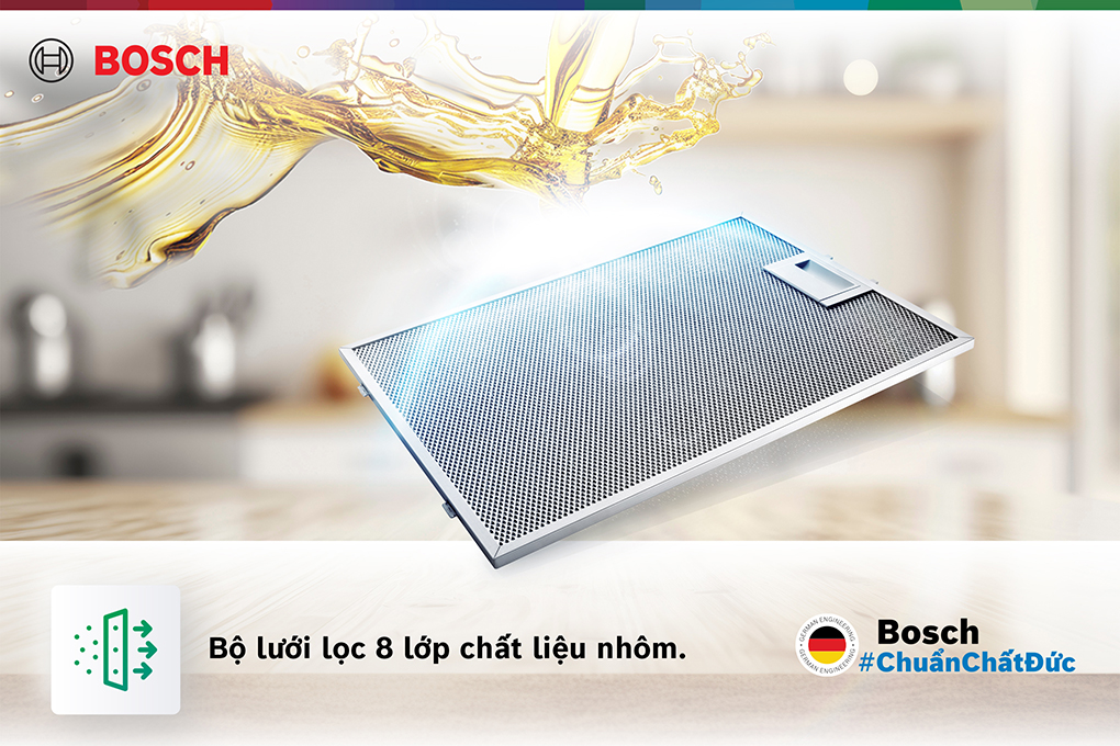 Lưới lọc - Máy hút mùi âm tủ Bosch DFT63AC50 Lưới lọc - Máy hút mùi âm tủ Bosch DFT63AC50
