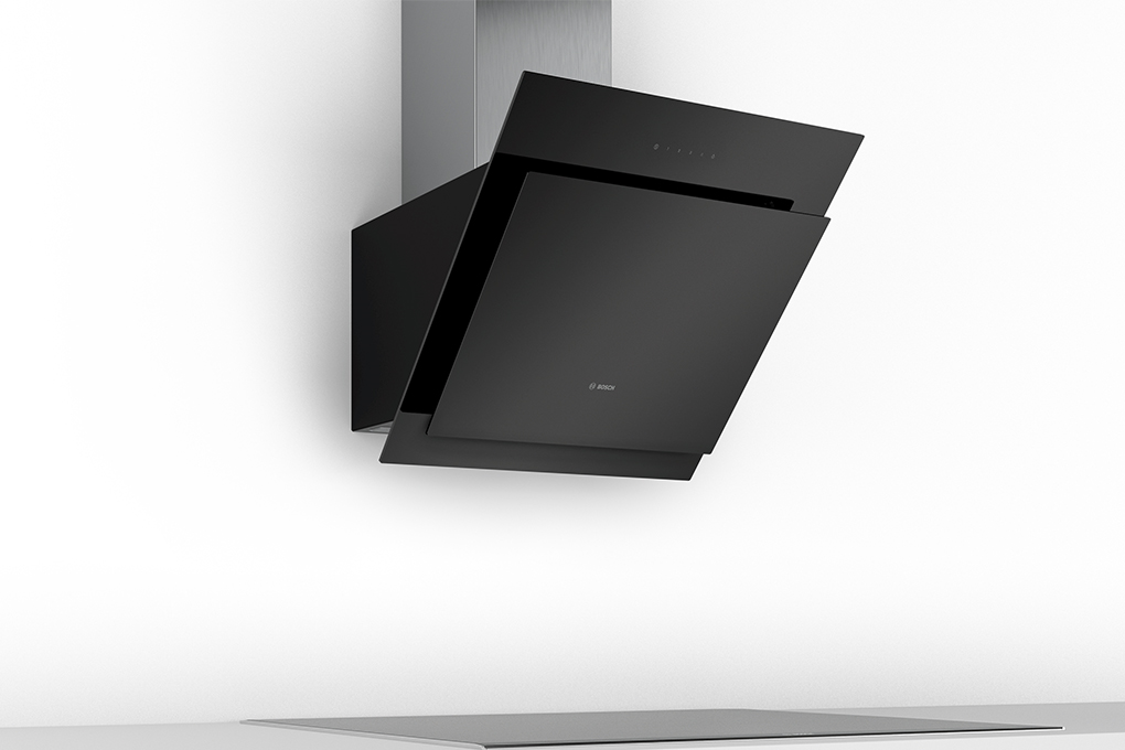 Máy hút mùi kính vát Bosch DWK67CM60B Máy hút mùi kính vát Bosch DWK67CM60B