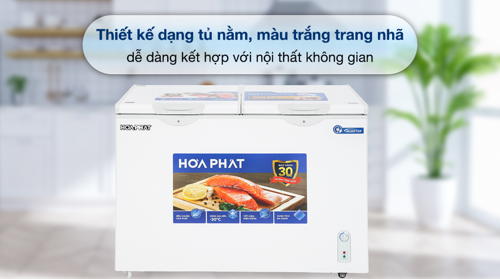 Tủ đông Hòa Phát Inverter 271 Lít HPF BD8271 - Tổng quan thiết kế Tủ đông Hòa Phát Inverter 271 Lít HPF BD8271 - Tổng quan thiết kế