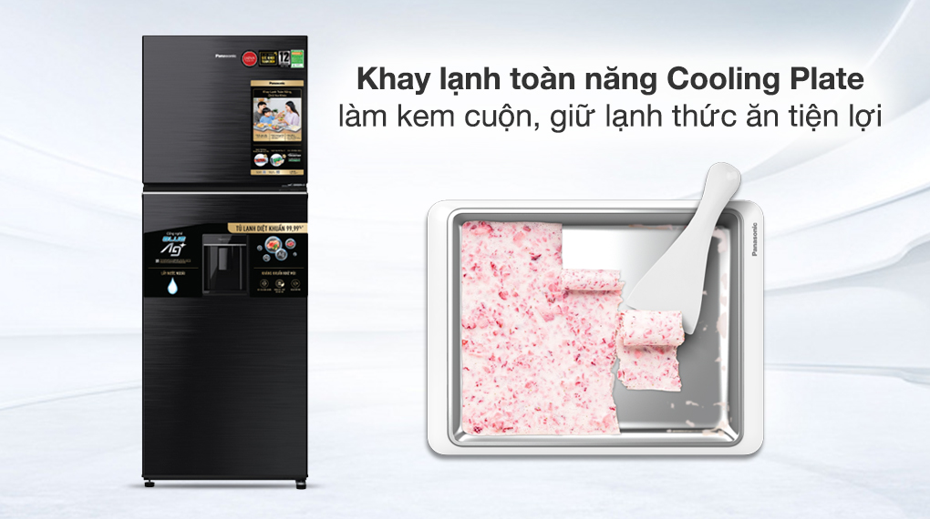 Tủ lạnh Panasonic Inverter 326 lít NR-TL351GVKV - Tiện ích Tủ lạnh Panasonic Inverter 326 lít NR-TL351GVKV - Tiện ích