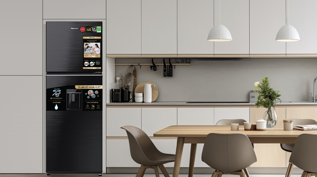 Tủ lạnh Panasonic Inverter 326 lít NR-TL351GVKV - Tổng quan thiết kế Tủ lạnh Panasonic Inverter 326 lít NR-TL351GVKV - Tổng quan thiết kế