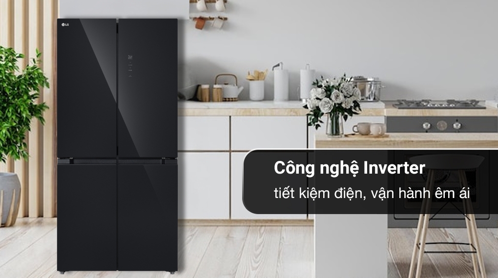 Tủ lạnh LG Inverter 474 lít Multi Door LFB47BLG - Công nghệ tiết kiệm điện