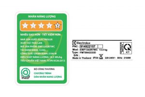 Máy giặt Electrolux Inverter 13 kg EWF1343R7WC