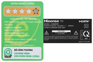 Google Tivi Hisense 4K 43 inch 43A6500K
