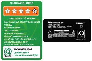 Google Tivi Hisense 4K 55 inch 55A6500K