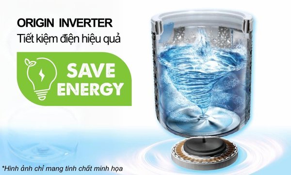 Máy giặt Toshiba Inverter 15 kg AW-DUHN1600LV(MG) Tiết kiệm điện năng, vận hành êm ái và bền bỉ