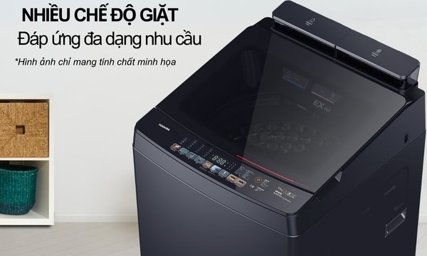Máy giặt Toshiba Inverter 15 kg AW-DUHN1600LV(MG) Đa dạng các chương trình giặt