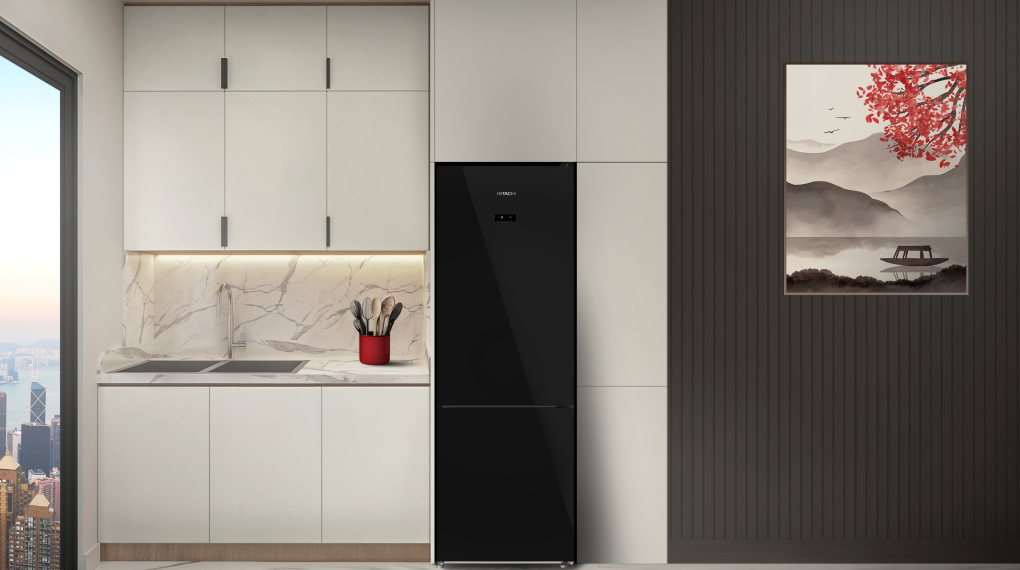 Tủ lạnh Hitachi Inverter 323 lít HRBN6340DGBKVN - Tổng quan thiết kế