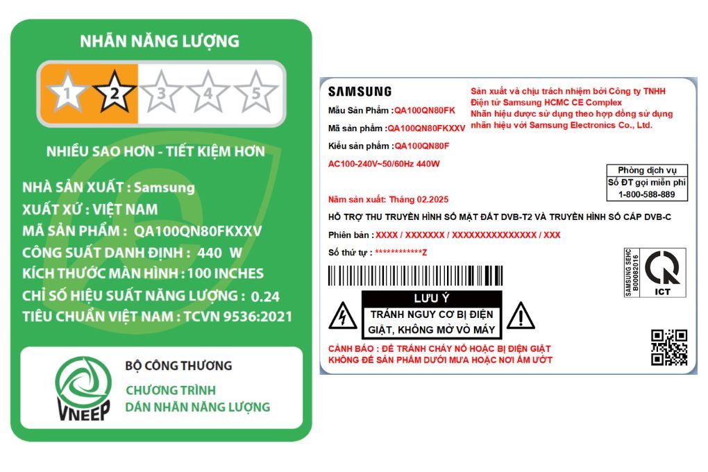 Smart Tivi Neo QLED 4K 100 inch Samsung QA100QN80F Smart Tivi Neo QLED 4K 100 inch Samsung QA100QN80F