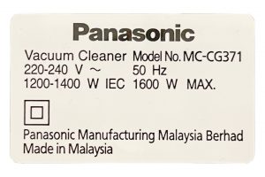 Máy hút bụi dạng hộp Panasonic MC-CG371AN46