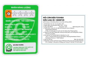 Nồi cơm điện tử Toshiba 1.8 lít RC-18NMFVN(W)