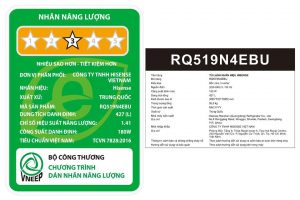 Tủ lạnh Hisense Inverter 427 lít Multi Door RQ519N4EBU