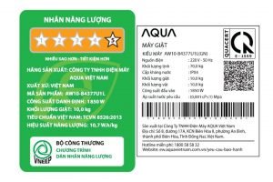 Máy giặt Aqua Inverter 10 kg AW10-B4377U1L(GN)