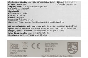 Bàn ủi hơi nước Philips DST3030/70 2400W