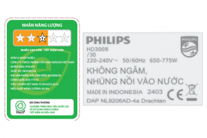Nồi cơm nắp gài Philips 1.8 lít HD3008/30