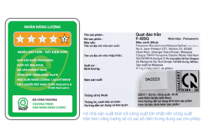 Quạt trần đảo Panasonic 3 cánh F-409QB 45W