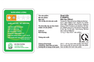 Quạt trần Panasonic 4 cánh F-56MPG-S 59W