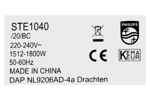 Bàn là hơi nước đứng Philips STE1040/20 1800W