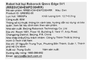 Robot hút bụi lau nhà Roborock Q Revo 5V1 - Đen