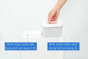 Robot hút bụi lau nhà Roborock Q Revo 5V1 - Trắng
