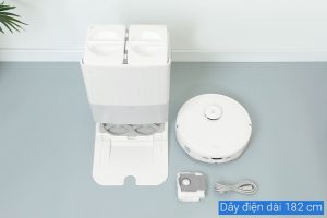 Robot hút bụi lau nhà Roborock Q Revo 5V1 - Trắng