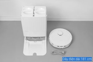 Robot hút bụi lau nhà Roborock QR 798 - Trắng