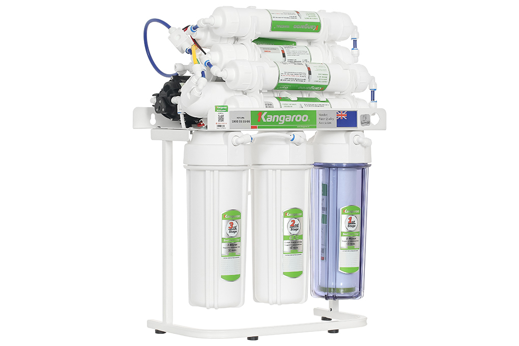 Máy lọc nước RO Hydrogen Kangaroo KGRP10 10 lõi Máy lọc nước RO Hydrogen Kangaroo KGRP10 10 lõi