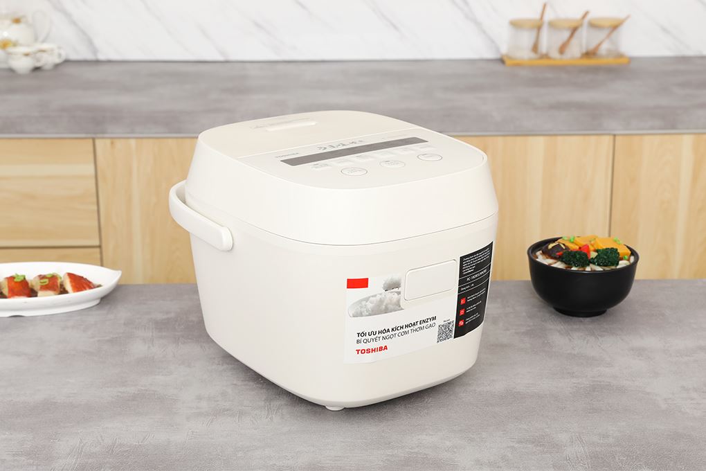 Nồi cơm điện tử Toshiba 1.8 lít RC-18DR5UVN(W) Nồi cơm điện tử Toshiba 1.8 lít RC-18DR5UVN(W)