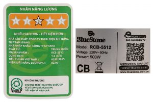 Nồi cơm nắp gài BlueStone 1.2 lít RCB-5512