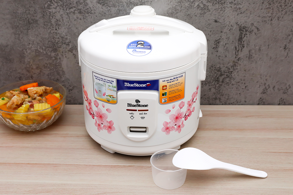 Nồi cơm nắp gài BlueStone 1.8 lít RCB-5525 Nồi cơm nắp gài BlueStone 1.8 lít RCB-5525