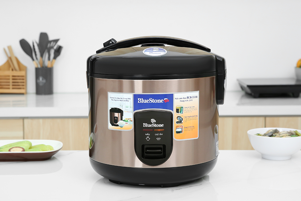 Nồi cơm nắp gài BlueStone 2.8 lít RCB-5538 Nồi cơm nắp gài BlueStone 2.8 lít RCB-5538