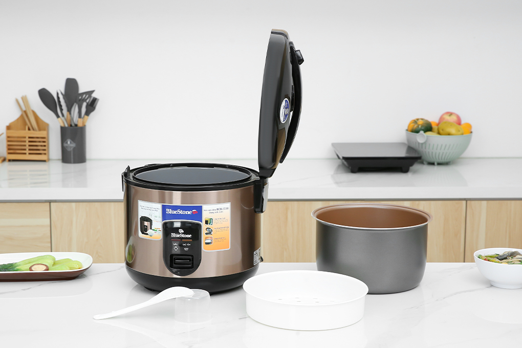 Nồi cơm nắp gài BlueStone 2.8 lít RCB-5538 Nồi cơm nắp gài BlueStone 2.8 lít RCB-5538