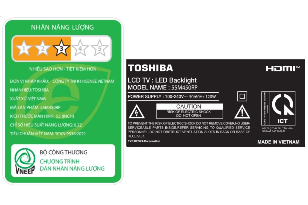 Smart Tivi QLED Toshiba AI 4K 55 inch 55M450RP Smart Tivi QLED Toshiba AI 4K 55 inch 55M450RP