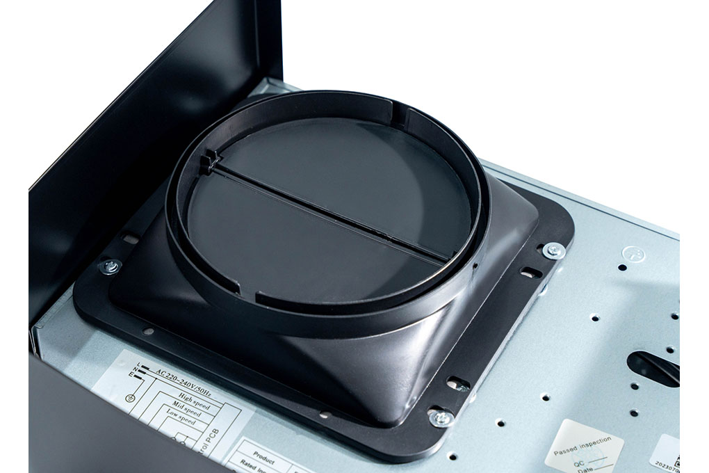 Máy hút mùi kính cong Prato PT 366.H1 Máy hút mùi kính cong Prato PT 366.H1