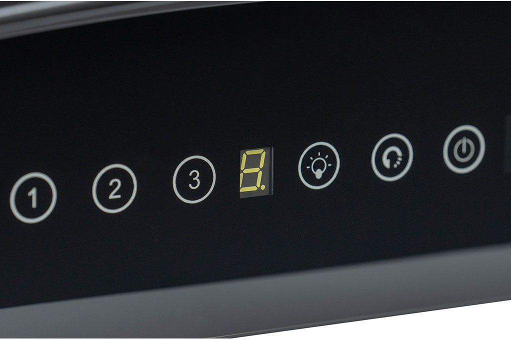 Máy hút mùi kính cong Prato PT 366.H1 Máy hút mùi kính cong Prato PT 366.H1