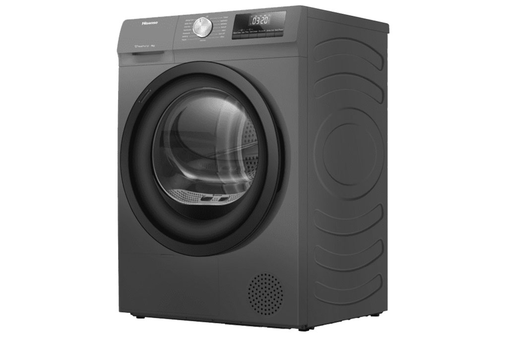 Máy sấy bơm nhiệt Hisense 8kg DH80N1T Máy sấy bơm nhiệt Hisense 8kg DH80N1T