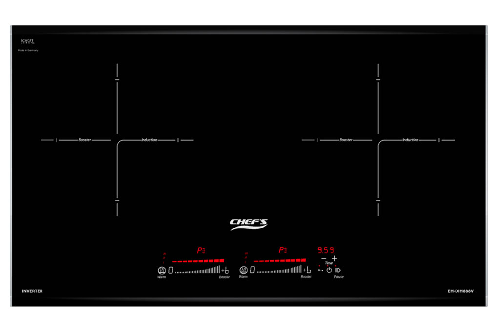 Bếp từ đôi Chefs EH DIH888V Bếp từ đôi Chefs EH DIH888V