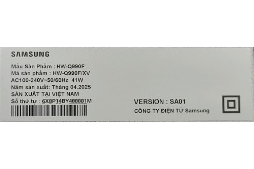 Bộ loa thanh Samsung HW-Q990F/XV 756W Bộ loa thanh Samsung HW-Q990F/XV 756W